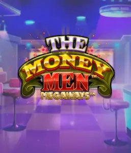 Dive into the exciting world of The Money Men Megaways slot by Pragmatic Play, highlighting a vibrant logo with glittering stars against a stylish casino setting. This graphic portrays the glamour and excitement of casino gaming with its stunning colors and design. Great for casino enthusiasts craving high-energy gaming. 