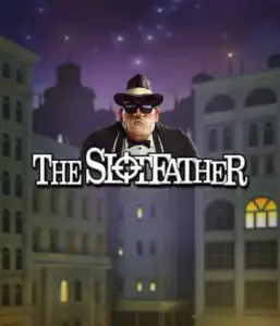 Immerse yourself in the shadowy realm of The Slotfather game by Betsoft, featuring a commanding mafia boss standing against a nocturnal cityscape. This image conveys the gritty essence of the mafia underworld, with the boss dressed in a traditional black suit and hat. Ideal for lovers of gangster-themed games, delivering a captivating gaming experience. 